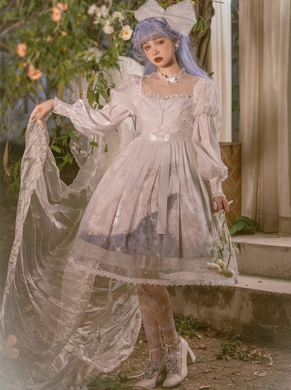 White Super Fairy Elegant Dress