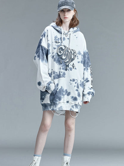 Love Hoodie Milk Hop Spot Hip Print Sport Cotton