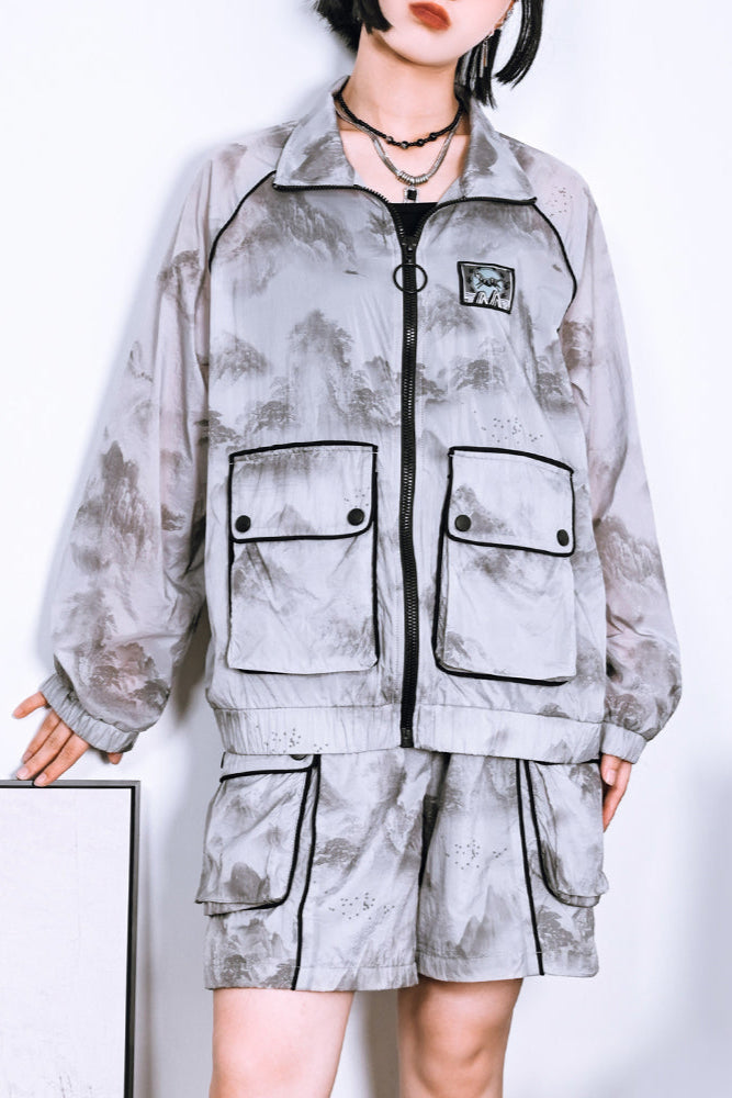 Half Mode Casual Pants + Workwear Jacket