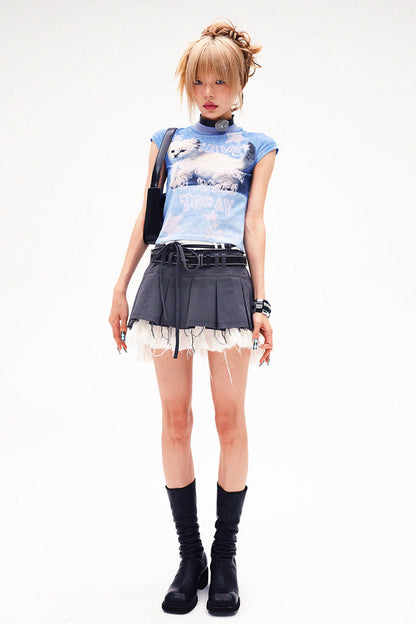 デザインアニマルTシャツ ネコ科