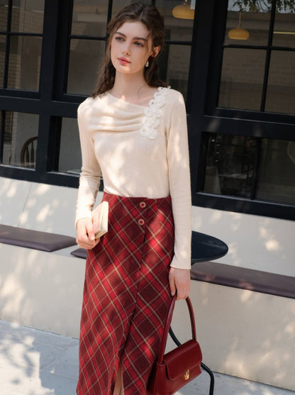 Queen Milk Sweet Tops Französisch Faul