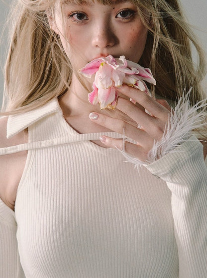 Pit Stripe Mode Slim Tops