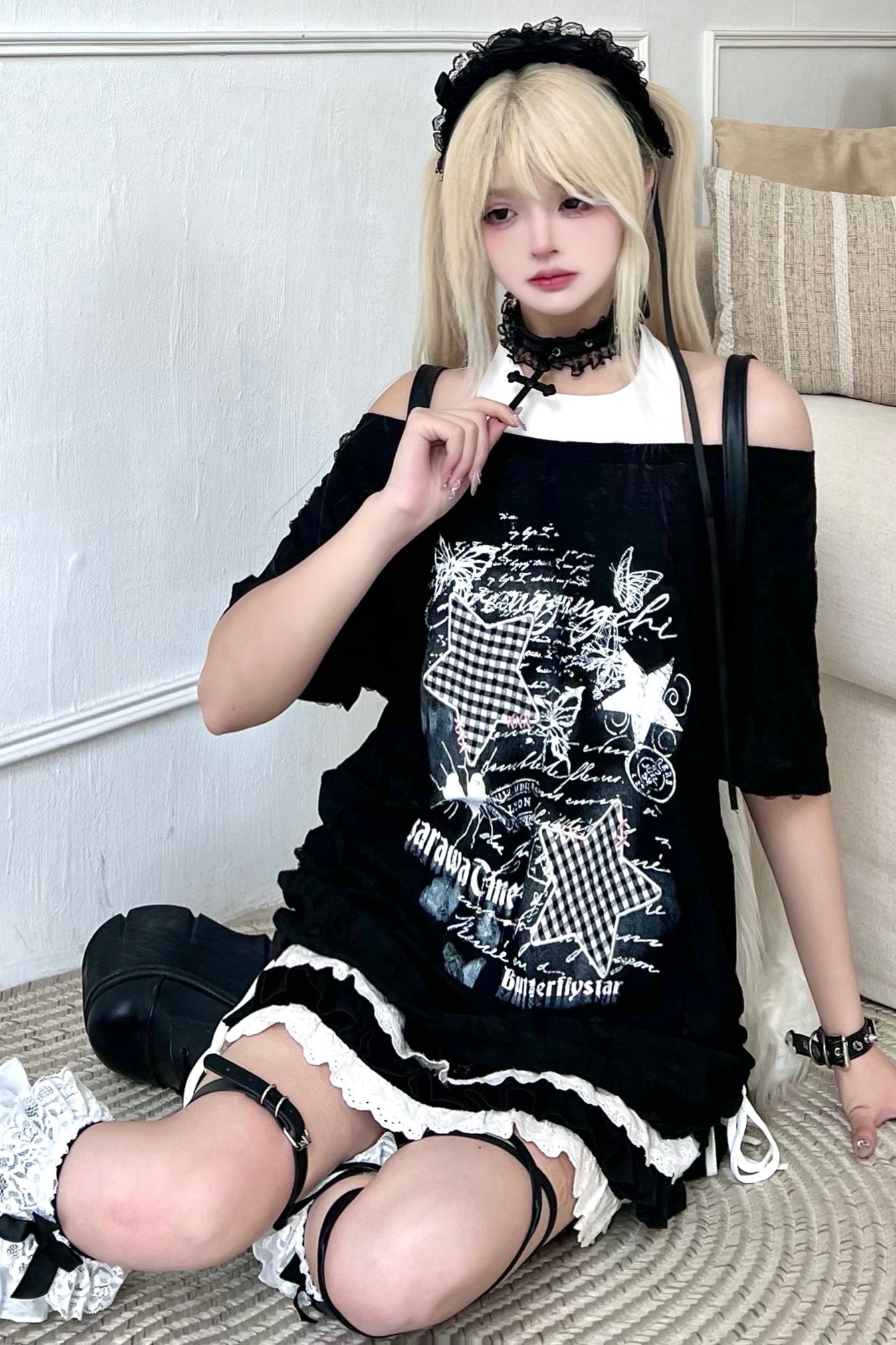 スラッシュTシャツショルダー