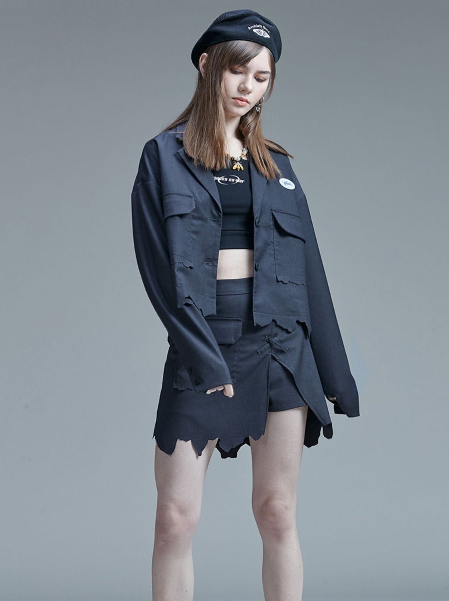 Dark Street Kurze Jacke Mode