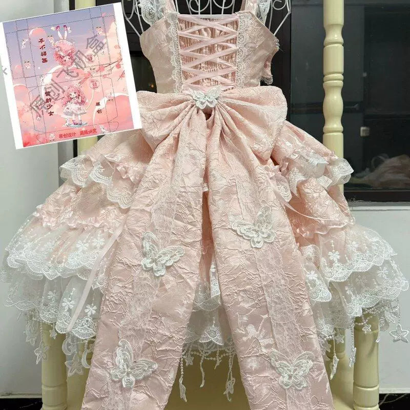 Warbler Age Ballet Lolita JSK Suspender Dress