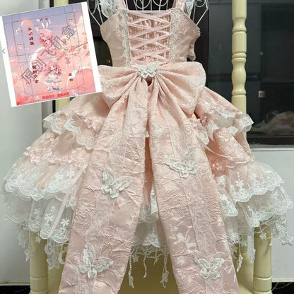 Warbler Age Ballet Lolita JSK Suspender Dress