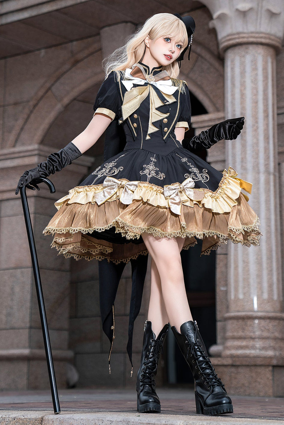 Schalkleid Dark + Cute Lolita