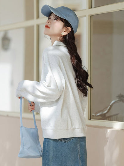 Freizeit-Poloshirts im College-Stil