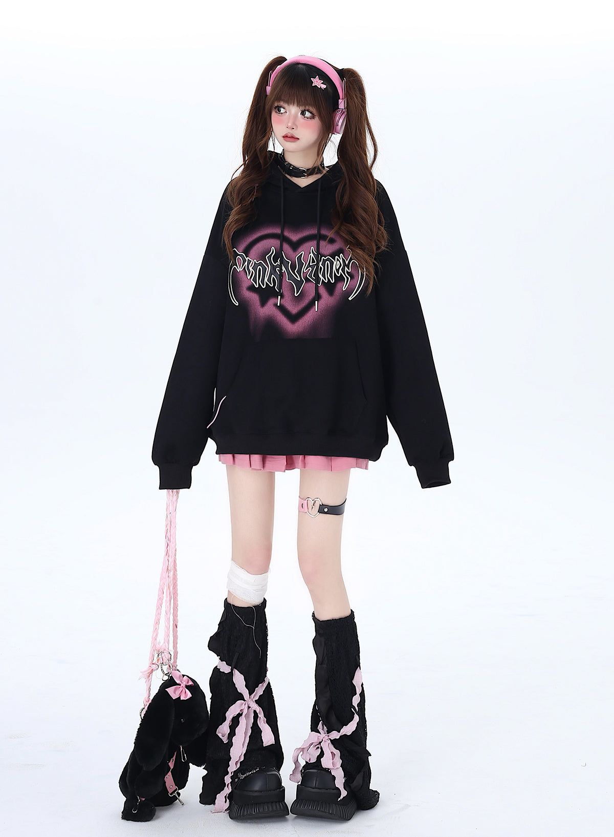 Kapuzenpullover American Cool Oversized Love Letter