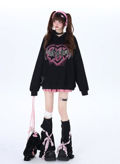 Kapuzenpullover American Cool Oversized Love Letter