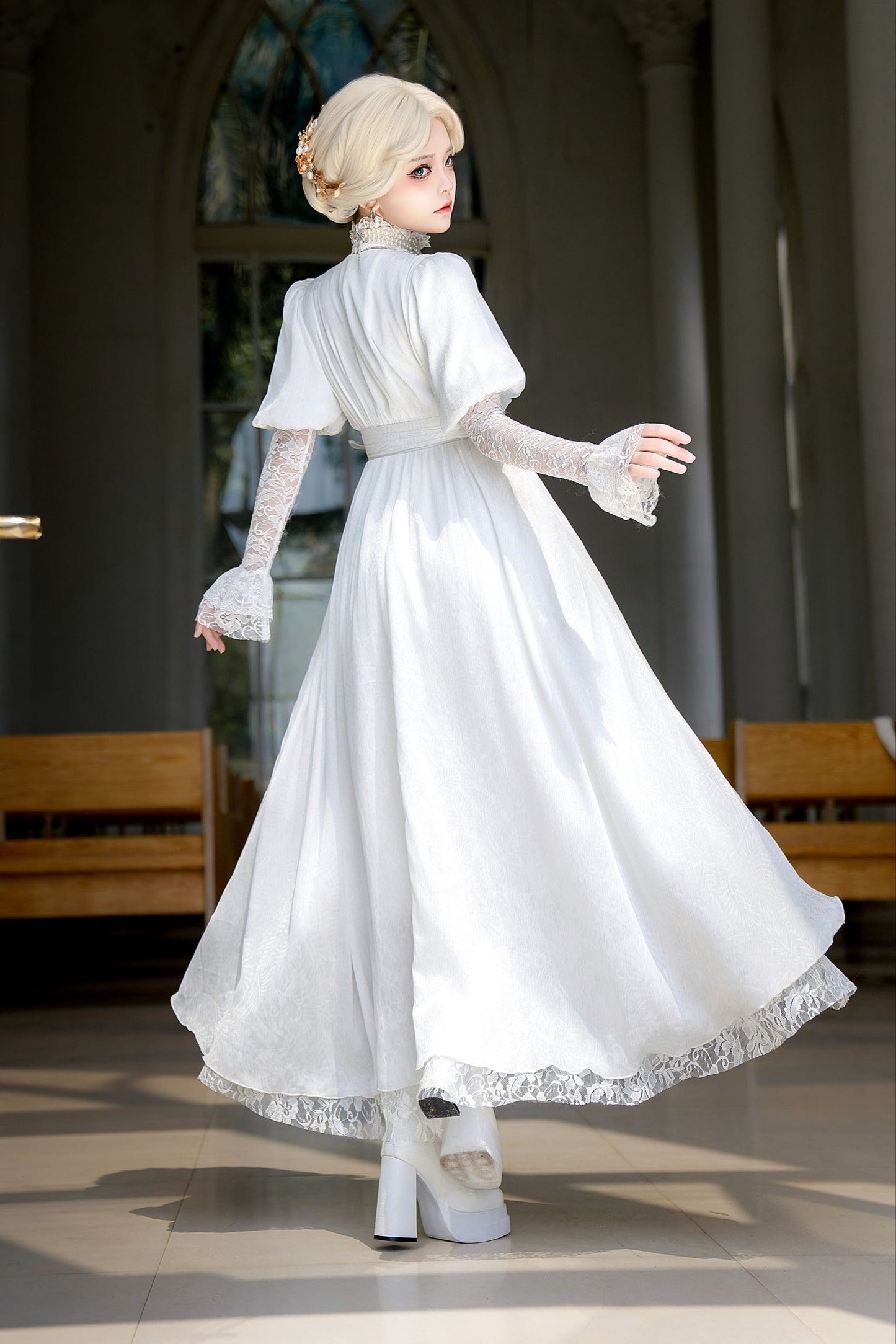 Queen Cape Dress Gorgeous Regular Version Pre-order product +