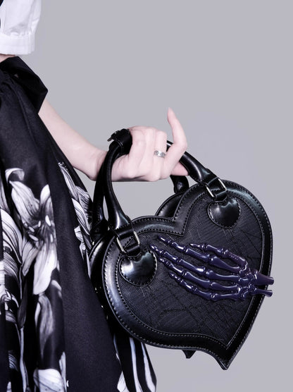 ハートトワイライトインビテーションクロウスカルバッグ