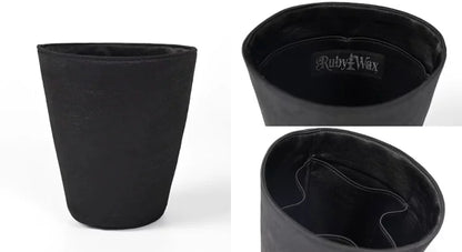 Black Victorian Lantern Purse - Gothic Lolita Bag by RubyWax