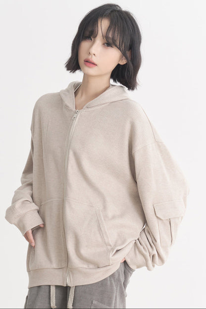 Unisex Frühlingsmuseum Kapuzenjacke 2025 Kollektion - Cardigan Gravity