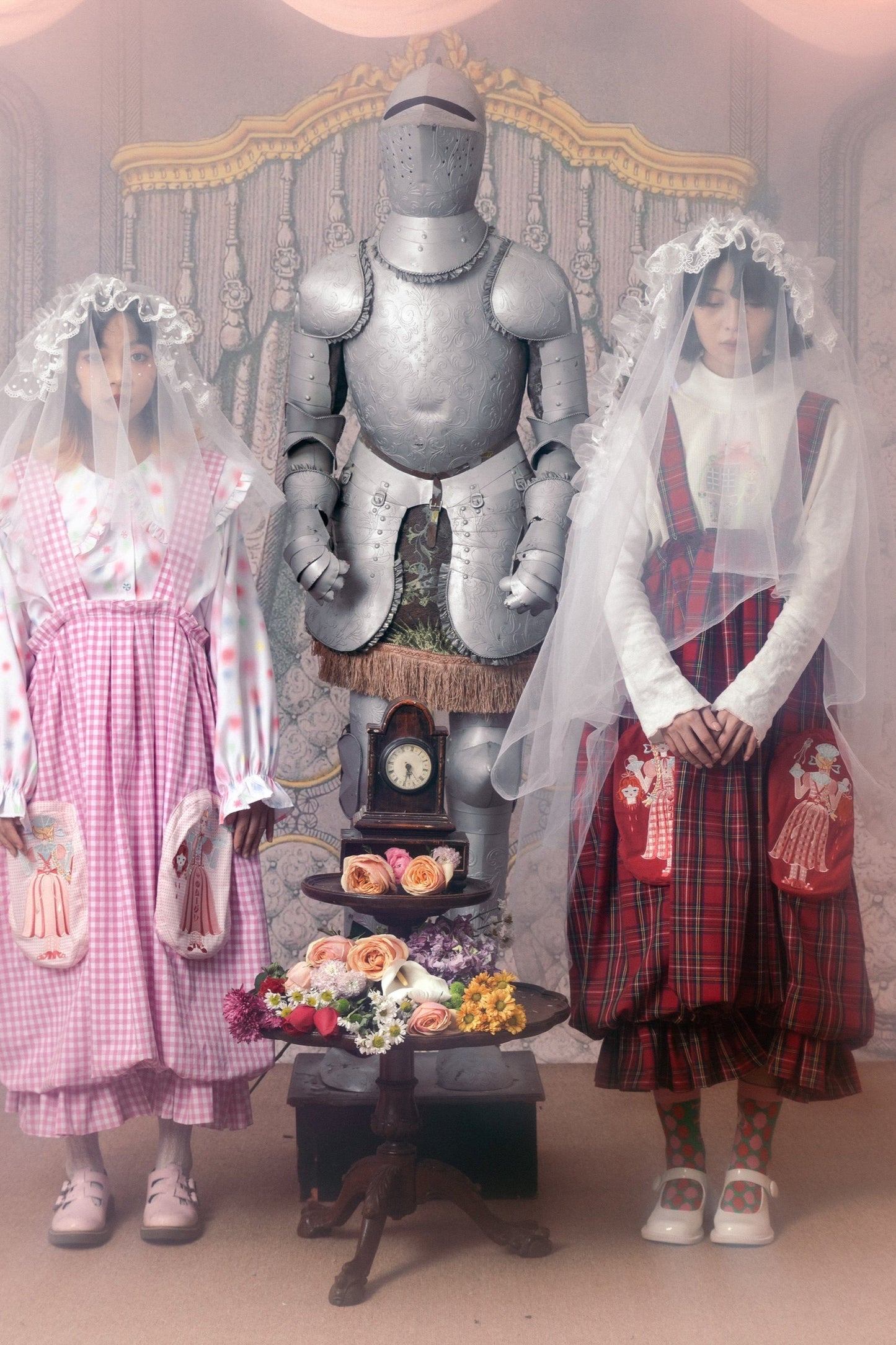 チェックレトロパンツ バルーンサーカス