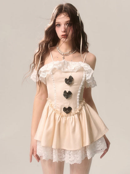 ドレス キャミソール レース プリンセス