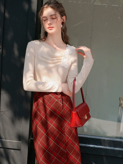 Queen Milk Sweet Tops Französisch Faul