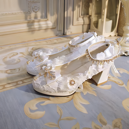 Lolita Tea Party Shoes – Handmade High Heels