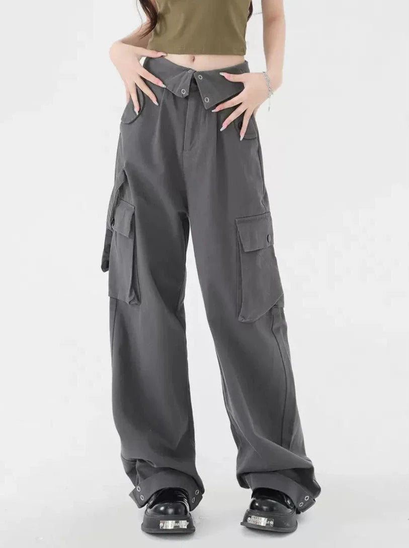 カーゴフラップストリートアメリカンパンツ