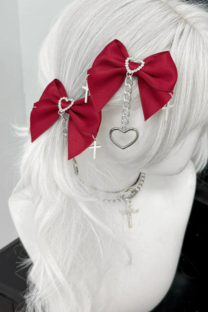 Love Pin Kreuz Anhänger