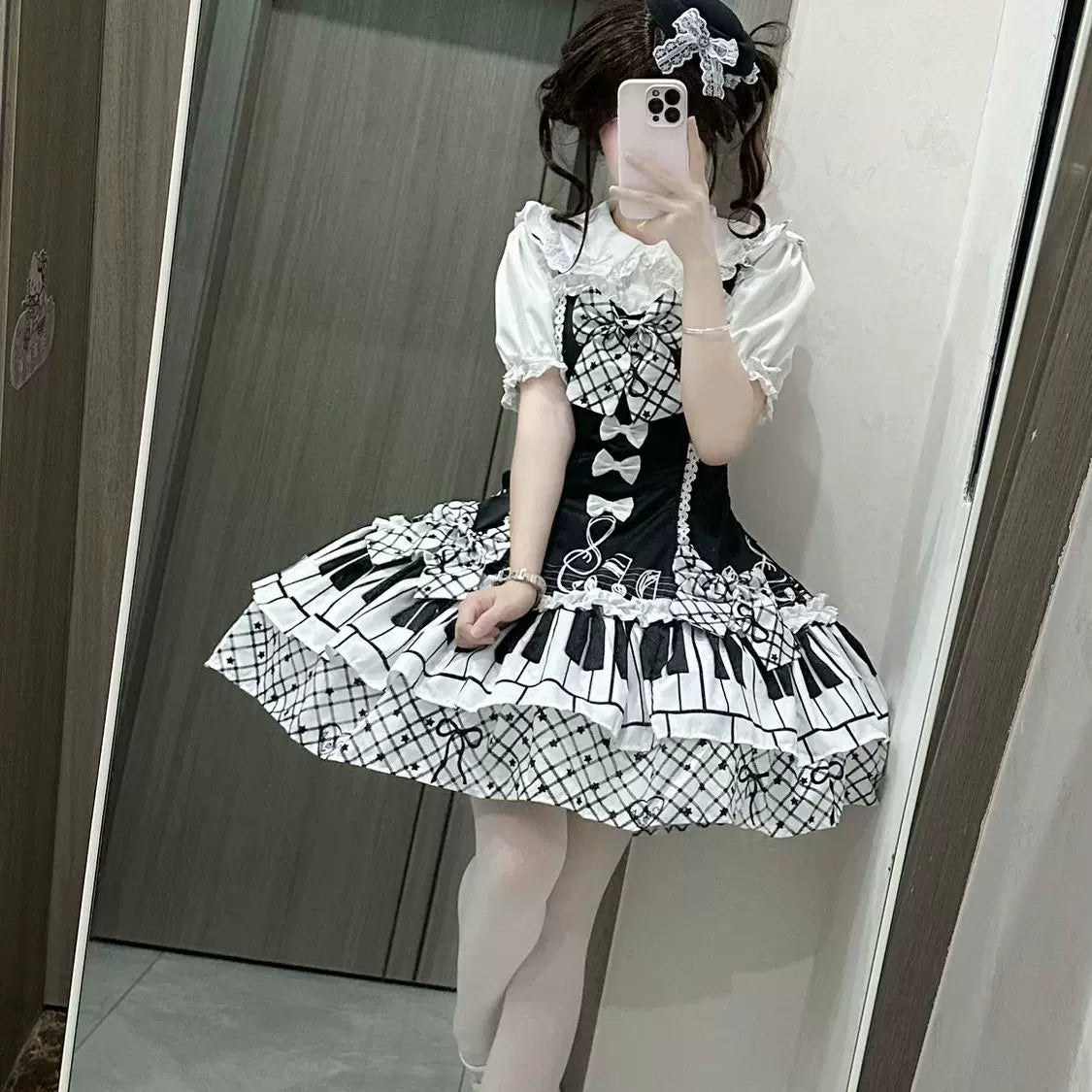 Timeglow Six-Panel Printed Lolita JSK Dress
