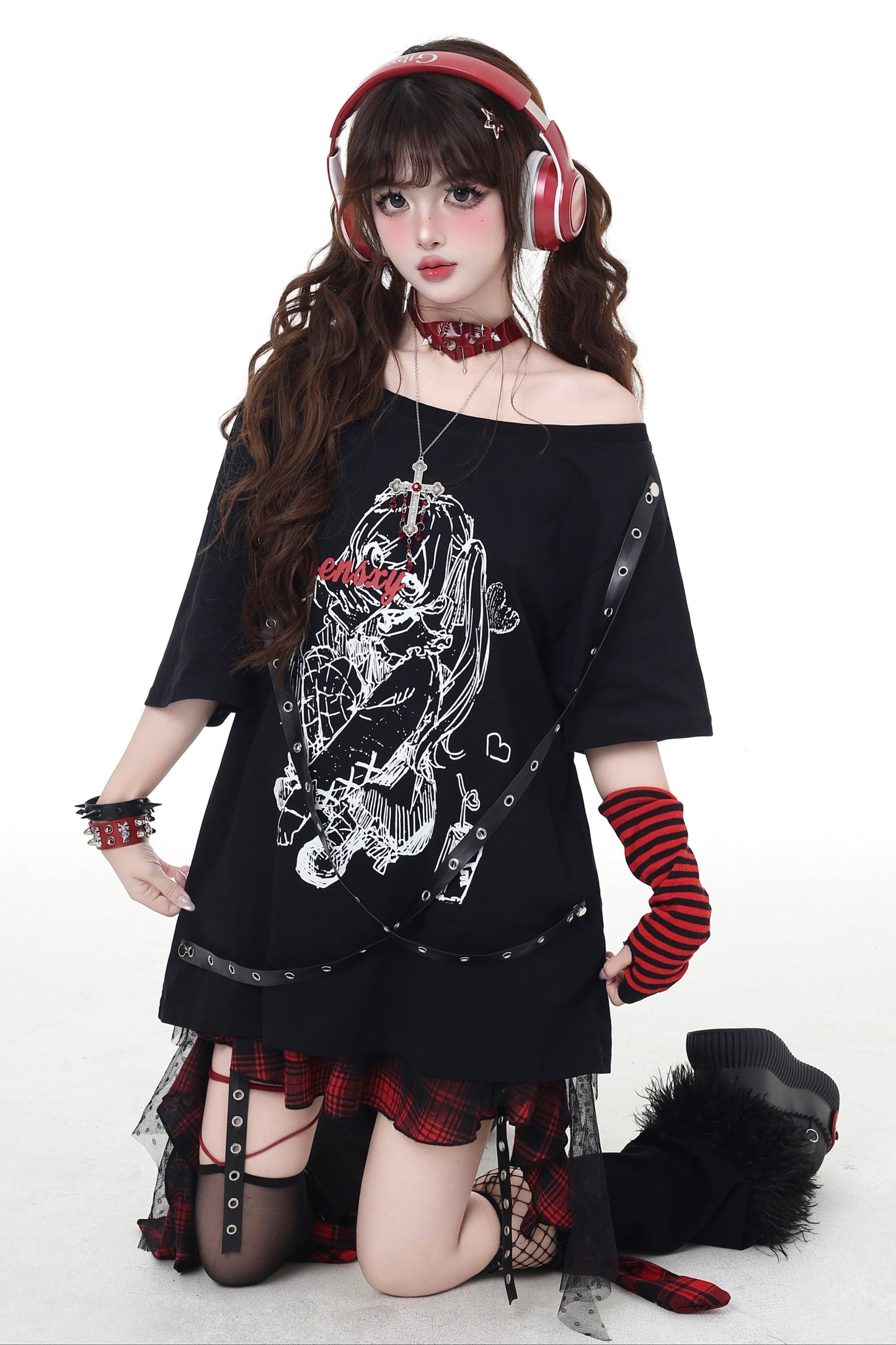 T-Shirt Mädchen Crazy Rock