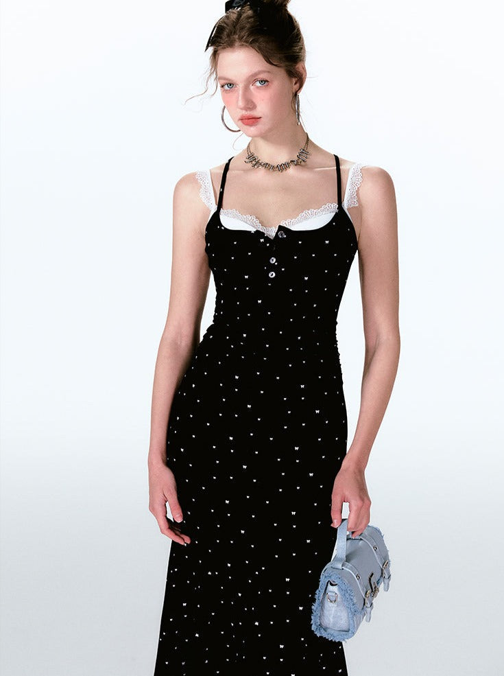 Mode Kleid Summer Dot Little Camisole