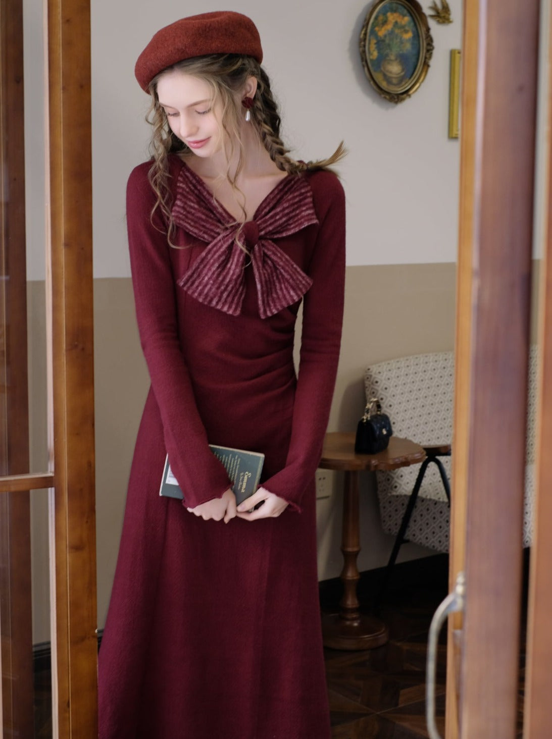 リボンレトロライトビッグドレス