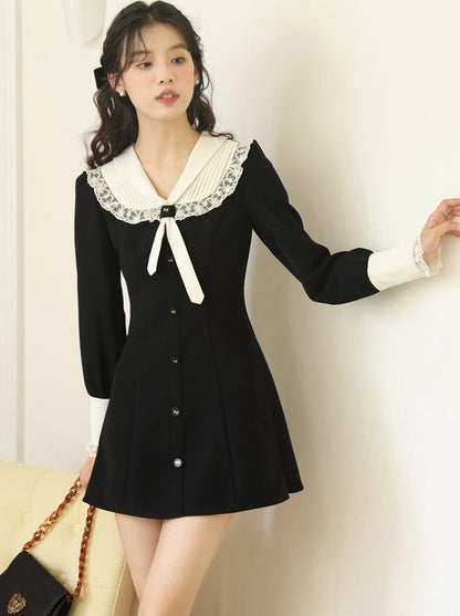 Französisches Kleid Girly France Puppe