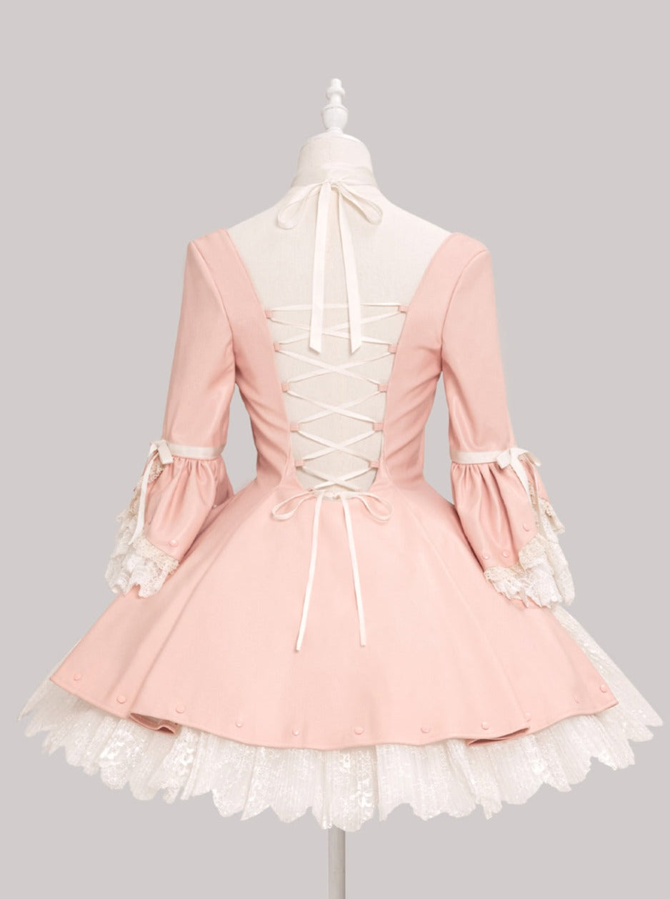 Sweet Girly Frill Dress + Hat