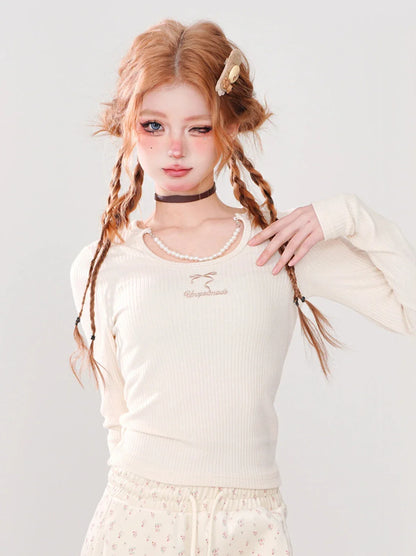 Süßer T-Pfirsich und Pearl Long Apricot