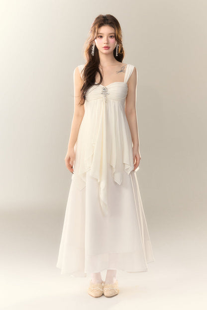 Neu Unregelmäßigen Kleid Küste Strass Schwimm