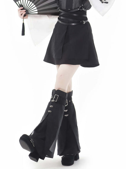 スリムな黒のチャイナスーツ、新しいホワイトデザインのウエスト