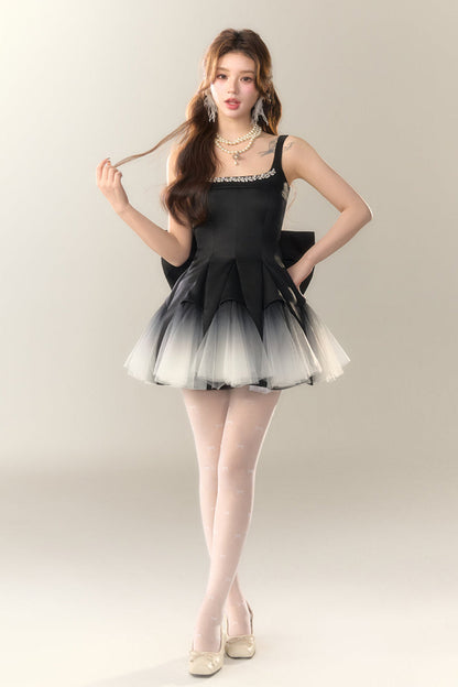 Dance Swan Gradient Prinzessinnenkleid