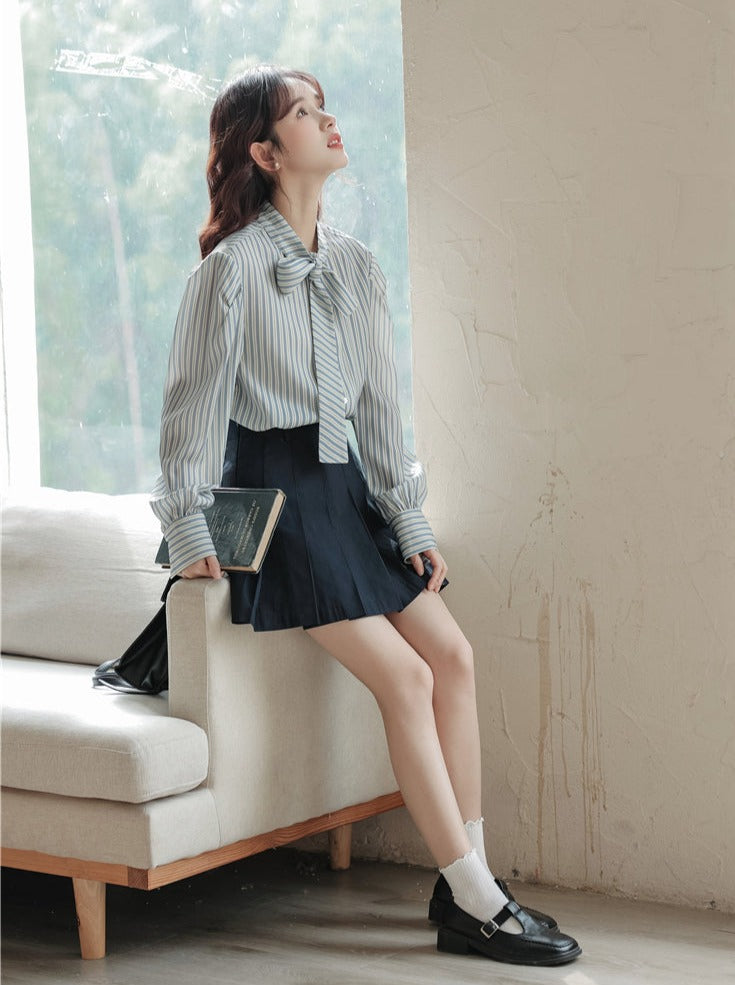 シャツ タイストライプ レトロ