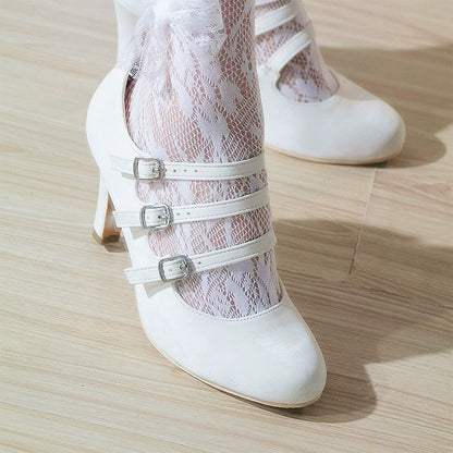 34-41 Classic Pointed Elegant Classic Mary Jane Shoes