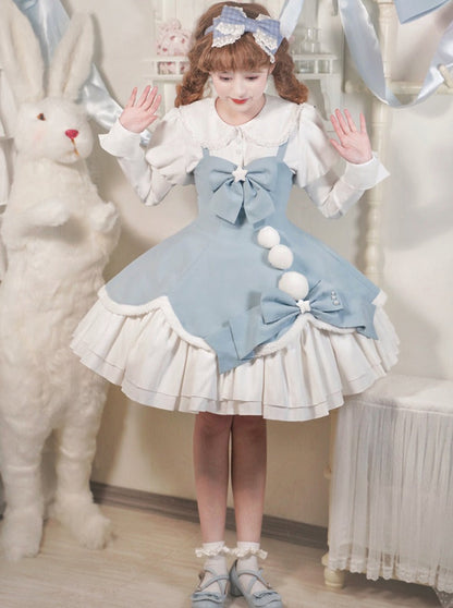 カラースカート ドールサス スウィートロリータトップ ボンボン