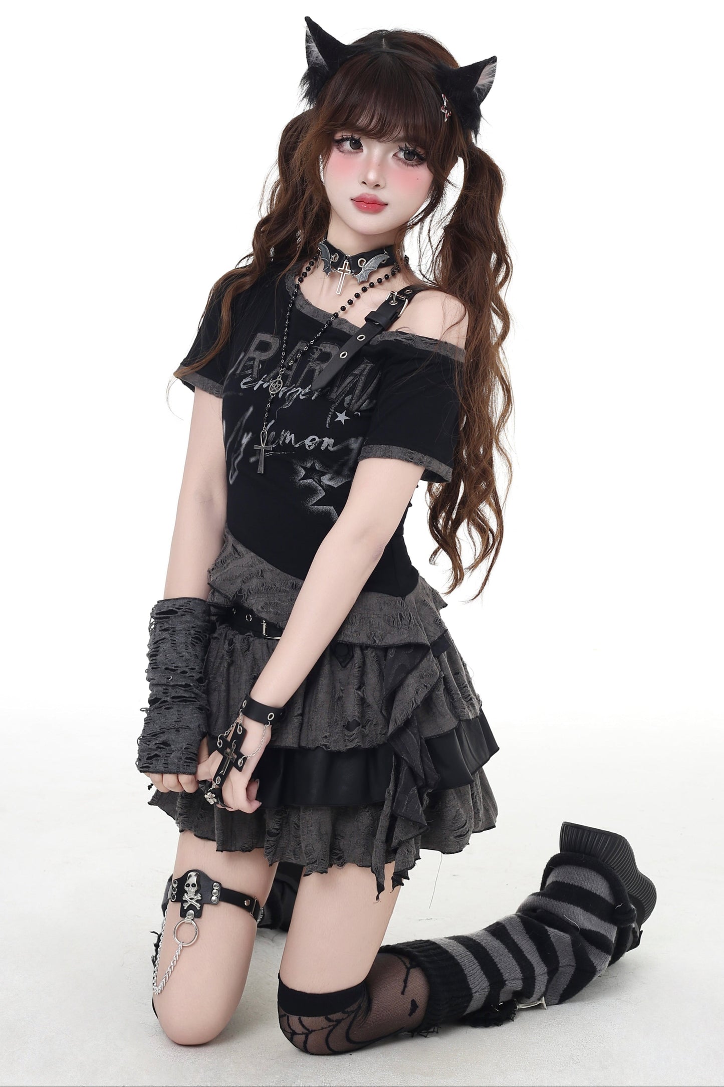 女神Tシャツ ナイトストラップレス