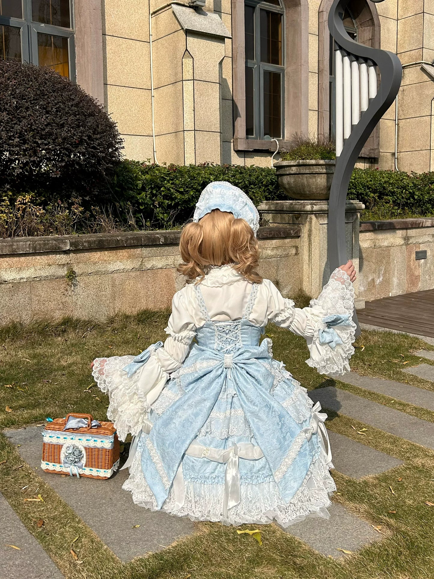 Pink Blue Plus Size Lolita Dress - Sweet Lolita JSK
