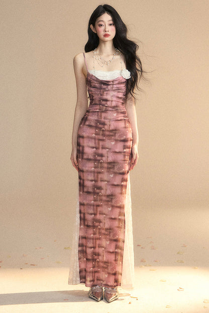 Kleid Dreamland One Lace Check Shoulder