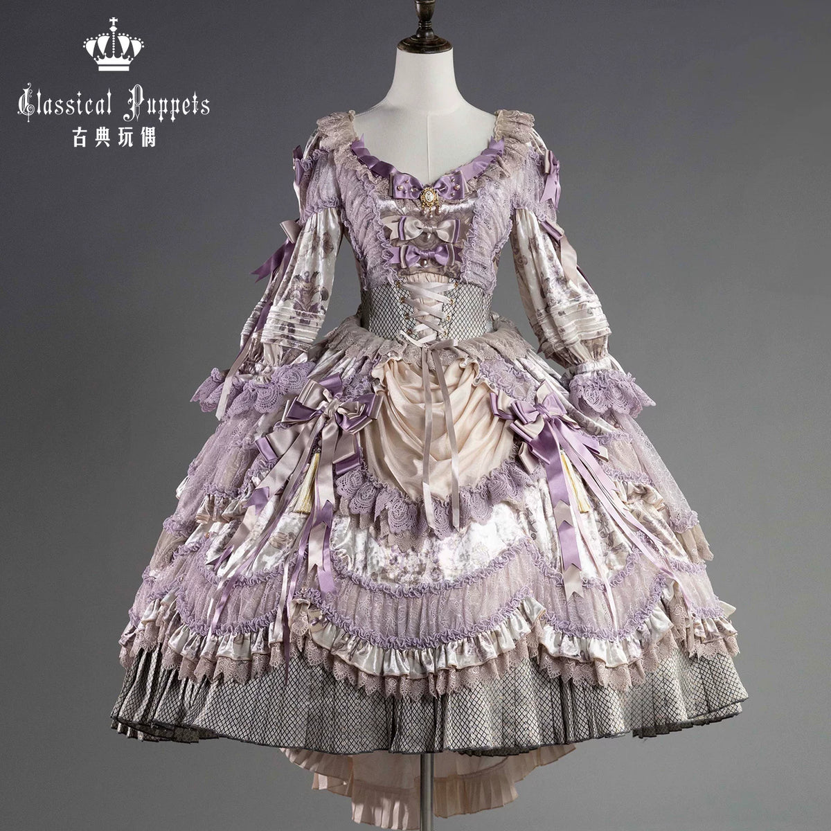Victoria Garden Velvet JSK & Tea Party OP - Classical Doll Series