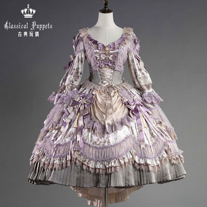Victoria Garden Velvet JSK & Tea Party OP - Classical Doll Series