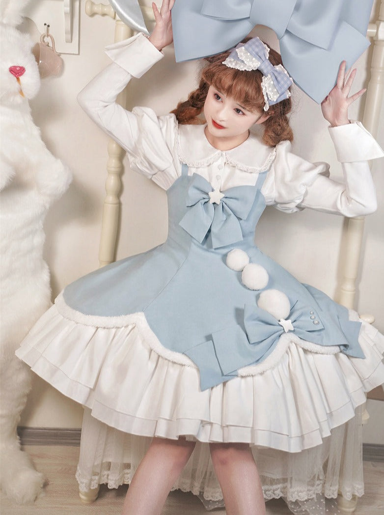 カラースカート ドールサス スウィートロリータトップ ボンボン