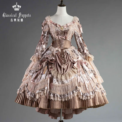 Victoria Garden Velvet JSK & Tea Party OP - Classical Doll Series
