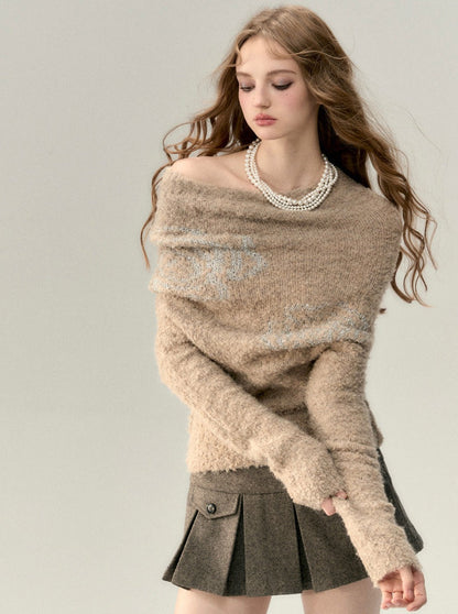 Mode Off-the-Shoulder Rose Top