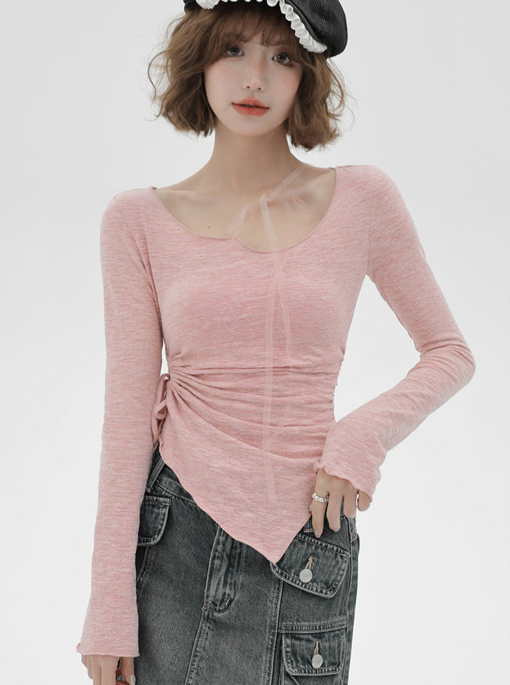 Ribbon Top Slim Lace Pure Strap Dzire