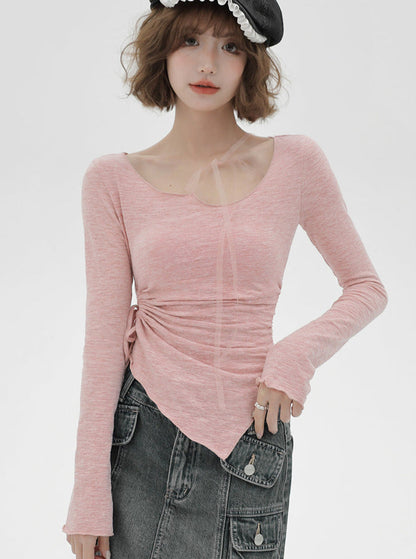 Ribbon Top Slim Lace Pure Strap Dzire