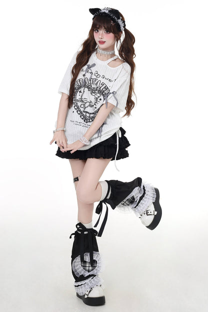 マインキャットTシャツ ルーズ