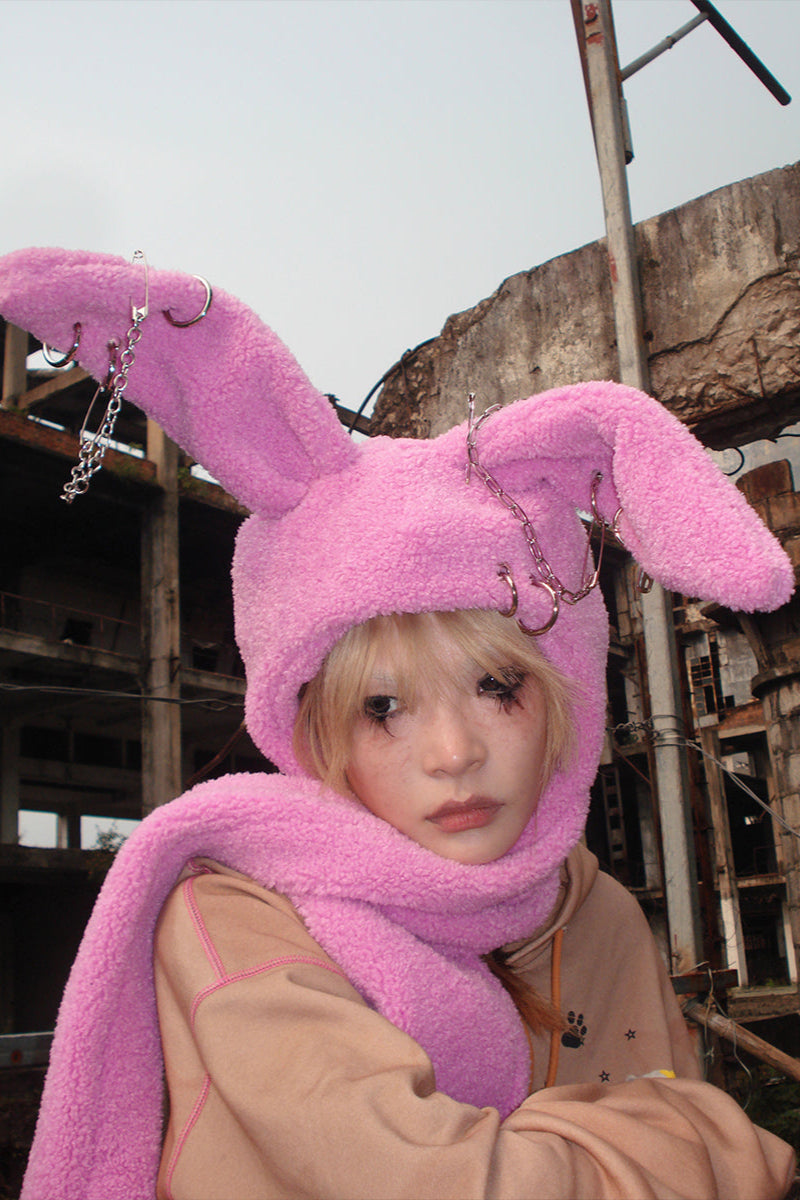 Level Scarf Hat Bunny