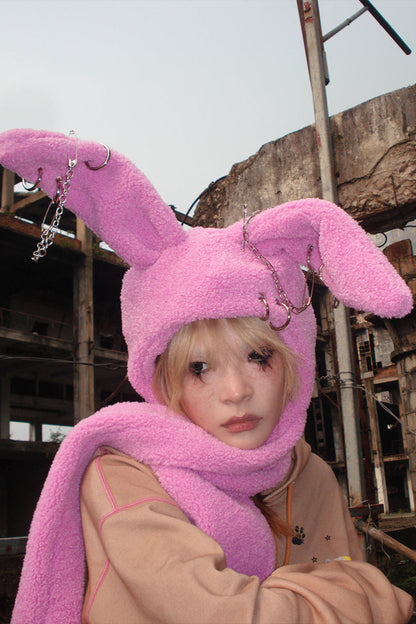 Level Scarf Hat Bunny